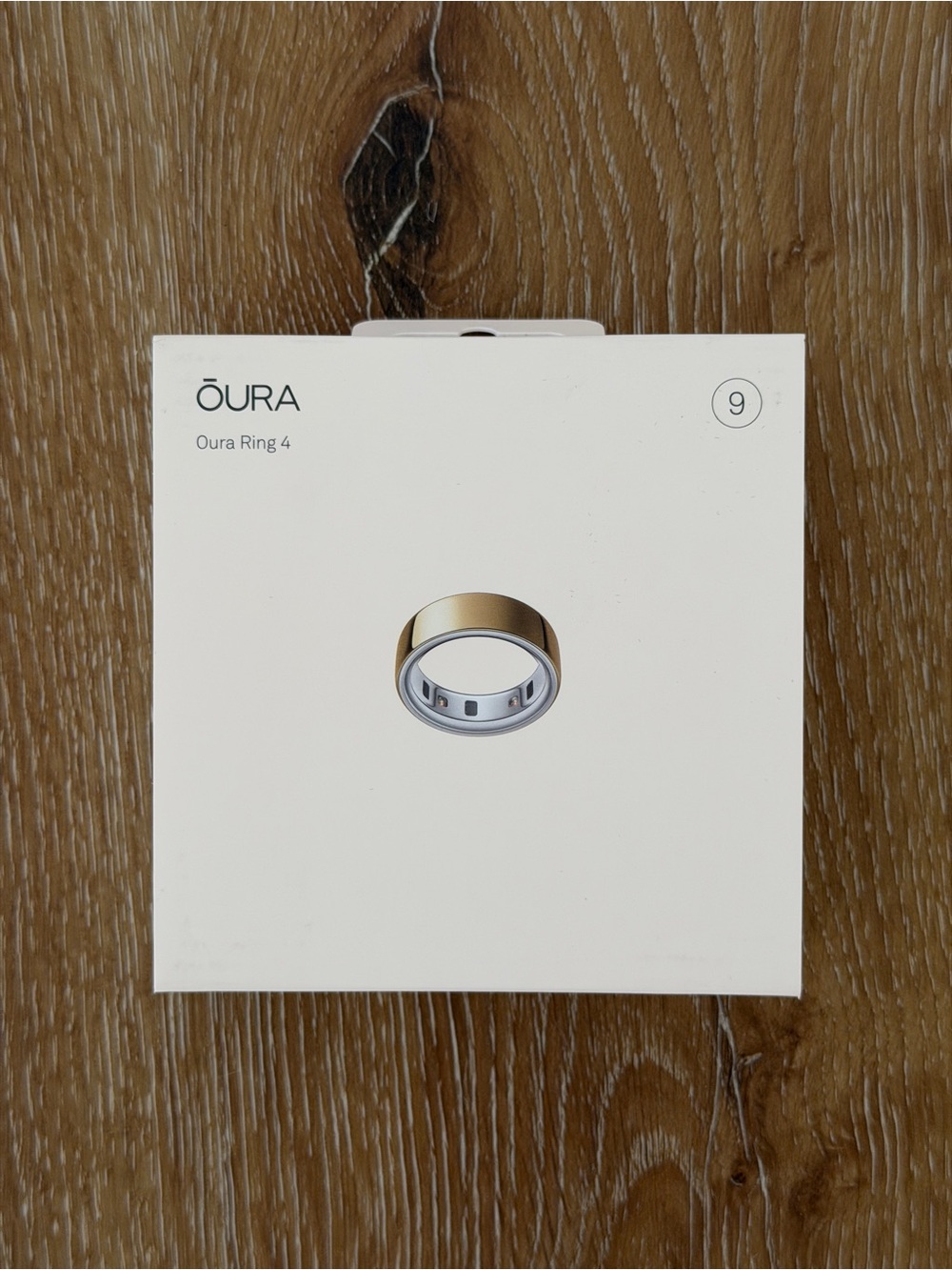 Oura Ring 4 Smart Ring — Gold